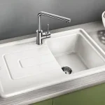 Ne maradj le BLANCO TOLON 45 S fehér kerámia mosogató excenter nélkül, balos medencével 520423Blanco