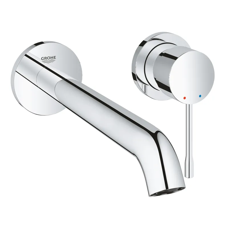 Grohe Essence New 2-lyukú fali mosdócsaptelep, króm 19967 001 (19967001)Grohe Akciós ár