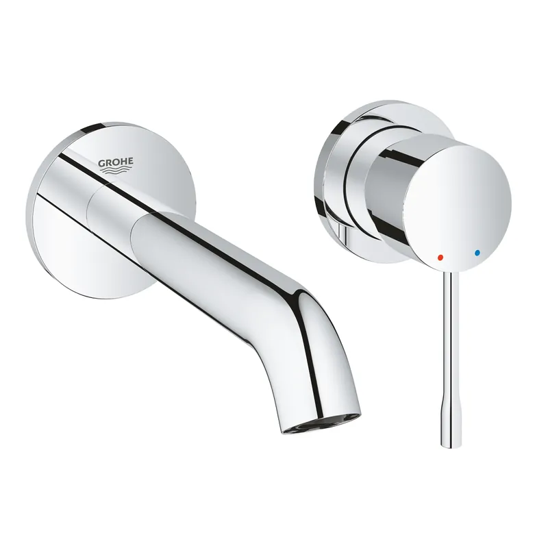 Kedvezményes ár Grohe Essence New 2-lyukú fali mosdócsaptelep, króm 19408 001 (19408001)Grohe