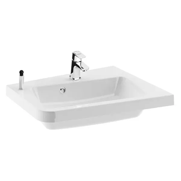 Ravak 10° 55x48,5 cm-es öntött márvány mosdó, jobbos XJIP1155000Ravak Olcsóbb