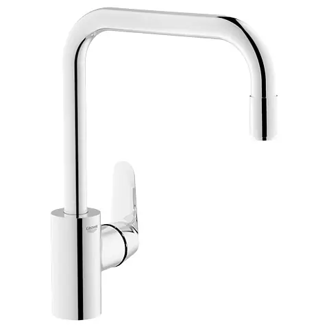 Grohe Eurodisc Cosmopolitan egykaros mosogató csaptelep, kihúzható gyöngyöztetővel 31122 002 (31122002)Grohe Ne maradj le