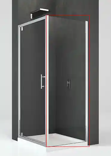 Ajánlat Hopa Kali F Oldalsó fix üveg/fal 68-71x195 cm KALIF68-1BHopa