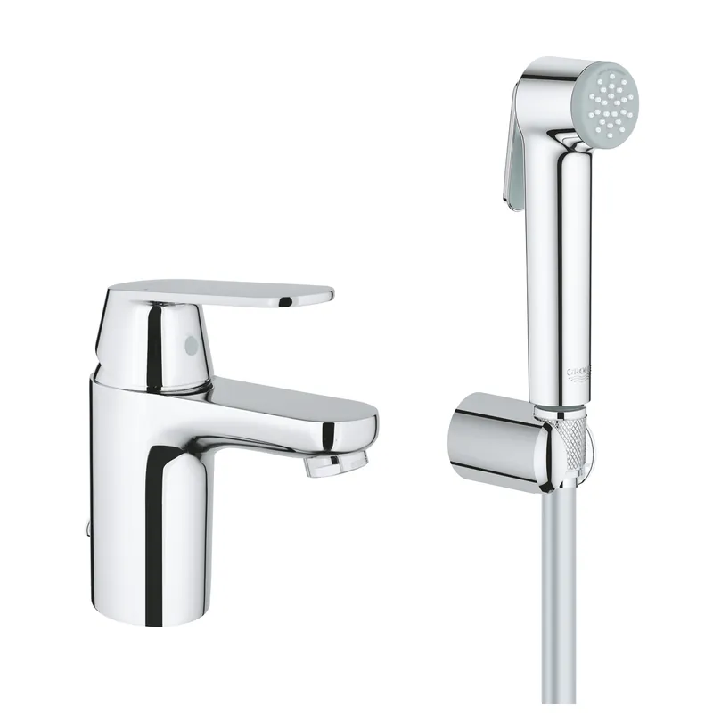Nézd meg most Grohe Eurosmart Cosmopolitan egykaros mosdócsaptelep intim zuhannyal 23125 000 (23125000)Grohe