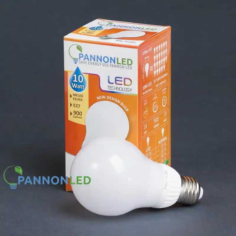Outlet Pannonled LED lámpa E27 Gömb 10Watt SMD 300° Klasszikus WW Meleg fehér, 3109Pannonled