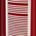 Akció Radeco AT6-400/L íves típusú törölközőszárítós csőradiátor (850 W, fehér, 1440x476 mm)Radeco