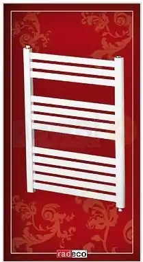 Radeco AD3-600/EP D profilos egyenes típusú törölközőszárítós csőradiátor (640 W, fehér, 850x650 mm)Radeco Szuper ajánlat