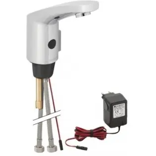 Biztonságos fizetés Geberit 185 típusú automata mosdócsaptelep keverővel, hálózati 116.155.21.1Geberit