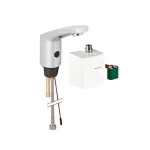Geberit 185 álló automata mosdócsaptelep generátorral, külső keverőszelep nélkül 116.335.21.1Geberit Kedvezményes ár