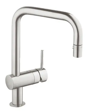 Grohe Minta egykaros mosogató csaptelep kihúzható zuhanyfejjel 32322 DC0 (32322DC0)Grohe Akciós ár