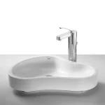Akció Roca Urbi 8 55x40 cm-es pultra ültethető mosdó 32722A000 (A32722A000)Roca