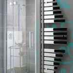 Akciós ár Lazzarini Spinnaker egyenes dizájn törölközőszárítós radiátor, króm 1100x483 mm (383763)Lazzarini