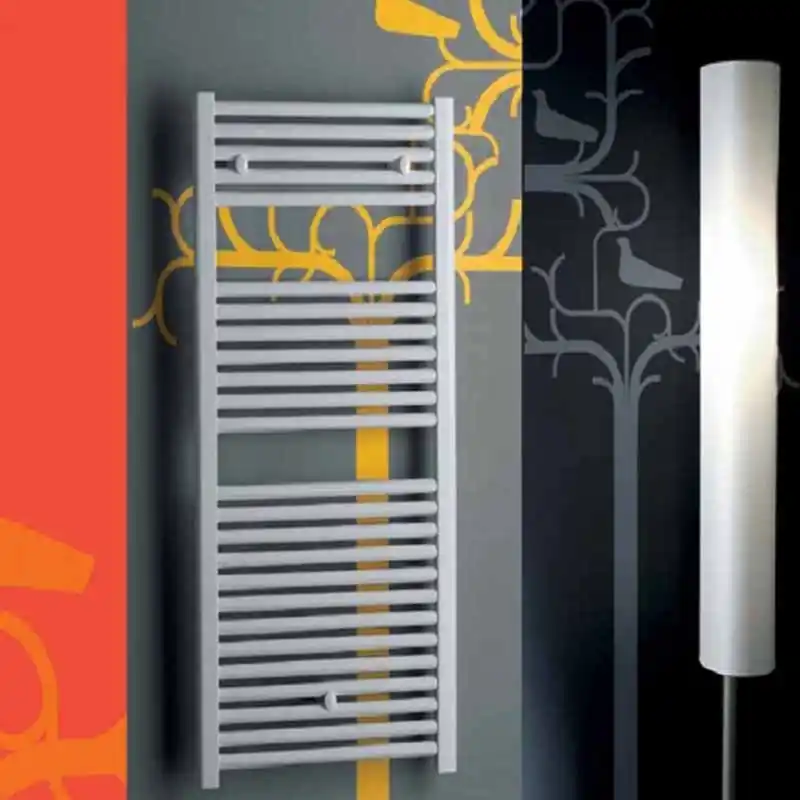 Gyors kiszállítás Lazzarini Sanremo íves törölközőszárítós radiátor, fehér 690x500 mm (386505)Lazzarini
