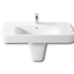 Roca Senso Square 85x47,5 cm-es fali vagy bútorra ültethető mosdó A32751N000Roca Outlet
