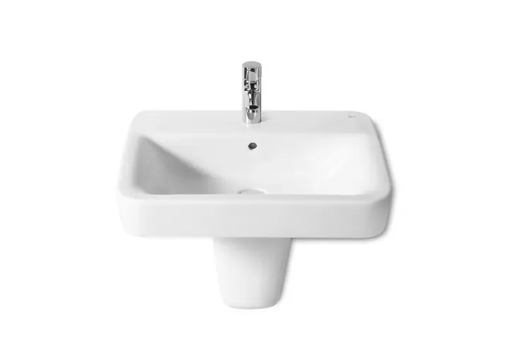 Roca Senso Square 60x47 cm-es fali vagy bútorra ültethető mosdó A32751B000Roca Legnépszerűbb