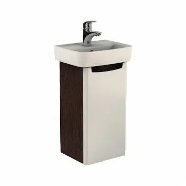 Kolo Rekord wenge/fehér, balos mosdószekrény, mosdó nélkül (89380000)Kolo Szuper akció