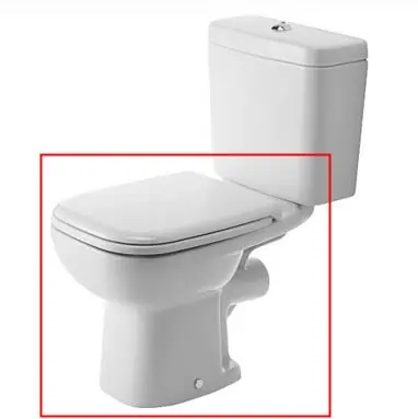 Expressz kézbesítés Duravit D-Code hátsó kifolyású, mélyöblítésű monoblokkos WC-csésze 211109 (21110900002)Duravit