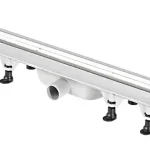 Rendeld meg most Sapho TILE műanyag padlóösszefolyó, inox rosttal , L=920mm (72839)Sapho