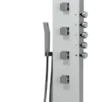 Népszerű Sapho SOUL 200 zuhanypanel, 210x1500mm, fehér (78761)Sapho