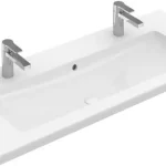 Villeroy and Boch Venticello 120x50 cm beépíthető mosdó, 2 csaplyukkal 4104CK01Villeroy & Boch Prémium