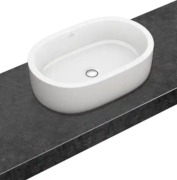 Villeroy and Boch Architectura 60x40 cm ráültethető mosdó, túlfolyóval 41266001 (K)Villeroy & Boch Gyors szállítás