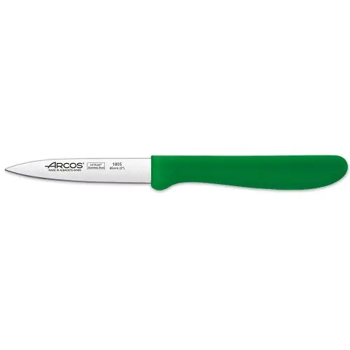 Népszerű Arcos hámozókés 8,5 cm-es penge, zöld markolat ARC188521Arcos