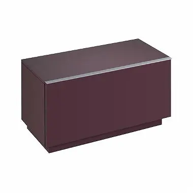 Keramag Icon álló kiegészítő szekrény magasfényű burgundi (89x47,2x47,7 cm, 840091000)Keramag Prémium