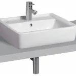Végkiárusítás Keramag Renova Nr. 1 Plan mosdó bútorlapos keratect felülettel (60x48 cm, 225160600)Keramag