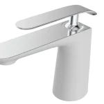 Azonnal elérhető Wellis Rundo Mixer egykaros mosdó csaptelep fehér/króm ACS0194Wellis