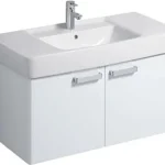 Keramag Renova Nr. 1 Plan mosdószekrény magasfényű fehér (93x46,3x44,5 cm, 879100000)Keramag Legjobb ár