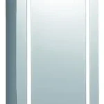 Bestseller Keramag Renova Nr. 1 Plan tükrösszekrény lámpával (60x75x17 cm, 879160000)Keramag