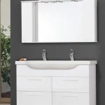 Outlet Tboss Bianka Trend 130 fürdőszobabútor komplett szett (mokka)Tboss