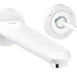 Újdonság Grohe Eurodisc Joy egykaros fehér fali mosdócsaptelep L-size 19969 LS0 (19969LS0)Grohe