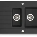 Novaservis OZZY gránit mosogató 91x52x20 cm, grafit, DRG52/91BNovaservis Olcsó