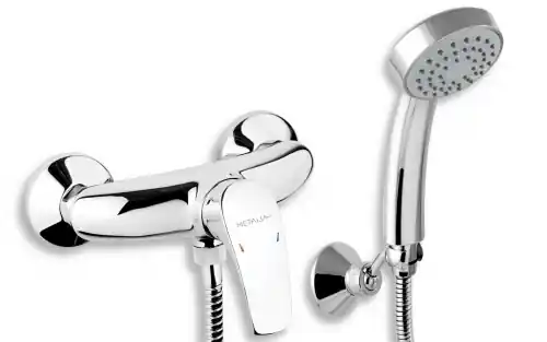 Novaservis Metalia 57 zuhanycsaptelep zuhanyszettel, króm, 57060,0Novaservis Azonnal elérhető