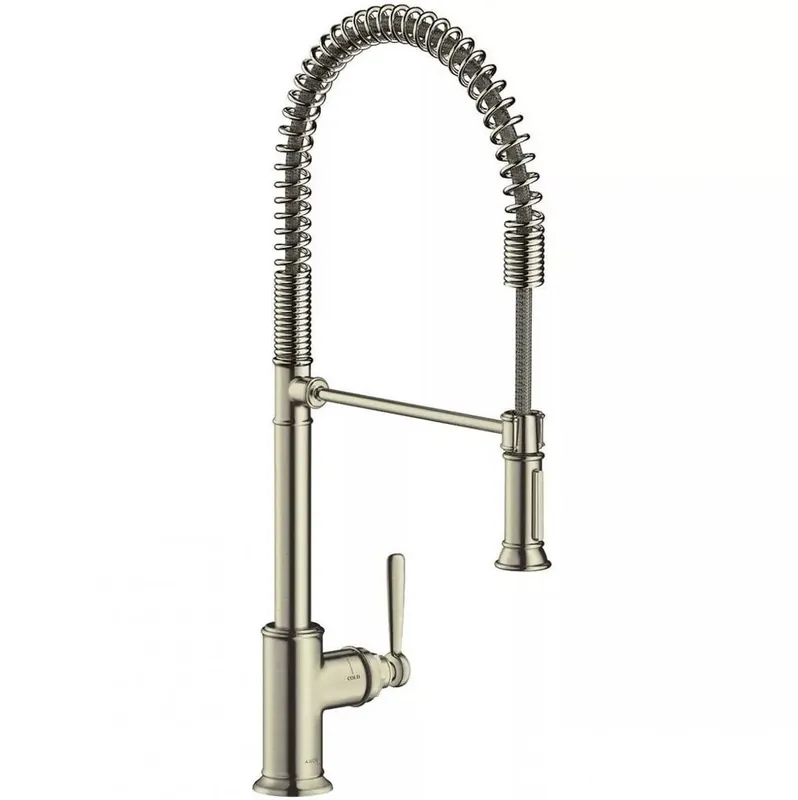 Expressz szállítás Axor Montreux konyhai csaptelep Semi-Pro, rozsdamentes acél hatású 16582 800 (16582800)Axor