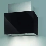 Nodor CUBE GLASS 700 BK fali páraelszívó 70 cm, fekete, 8415Nodor Gyors szállítás