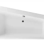 Excellent Sfera Slim 170x100 cm-es aszimmetrikus kád kádlábbal, jobbosExcellent Szuper akció