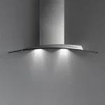 Vedd meg online Falmec Atlas Glass 90 fali páraelszívó, 90 cm, üveg, CAUN90.E0P2#ZZZ1491FFalmec