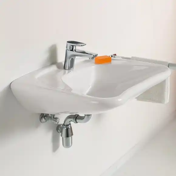 Olcsó Villeroy & Boch O.novo Vital 60x49 cm mosdó csaplyukkal 7119 61 01 (71196101)Villeroy & Boch