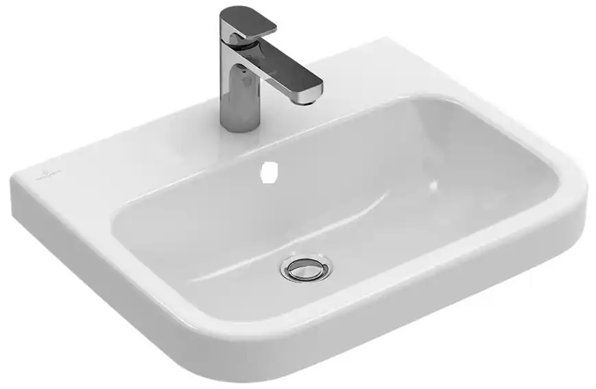 Végkiárusítás Villeroy & Boch Architectura 55x47 cm mosdó, túlfolyó nélkül 4188 56 01 (41885601)Villeroy & Boch