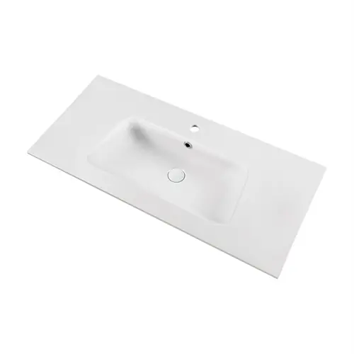 Biztonságos fizetés Marmy BROOKE 100x46 cm beépíthető öntött márvány mosdó 80 7390 10 11 10Marmy