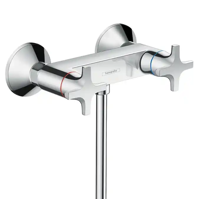 Vedd meg online Hansgrohe Logis Classic kétkaros zuhanycsaptelep 71260 000 (71260000)Hansgrohe