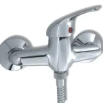 Kiárusítás Novaservis Titania Iris fali zuhanycsaptelep, zuhanyszett nélkül, króm 92064/1,0Novaservis