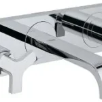 Korlátozott ajánlat Grohe Allure 3-lyukas fali mosdócsaptelep 20190 000 (20190000)Grohe