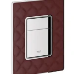 Akció Grohe Skate Cosmopolitan nyomólap, bőr/tanin piros 38913 XM0 (38913XM0)Grohe
