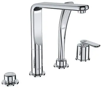 Vásárlói kedvenc Grohe Ondus Veris 4-lyukas, egykaros kádkombináció 19373 000 (19373000)Grohe