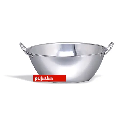 Pujadas rozsdamentes füles konyhai tál, d.70 x24,5.h cm (PU307070)Pujadas Korlátozott ajánlat