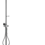 Legkelendőbb Hansgrohe AXOR Starck zuhanyoszlop termosztáttal 10912 000 (10912000)Axor
