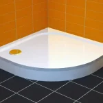 Csak ma Arttec Előlap Stone íves zuhanytálcákhoz, Méret: 100x100 cmArttec