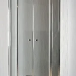 Arttec Saloon Clear zuhanyajtó két fix fallal, Méret: 122-127x195 cmArttec Csak ma
